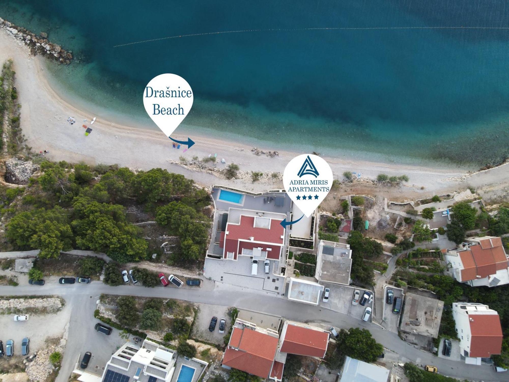 Adria Miris Apartments Drasnice Ngoại thất bức ảnh